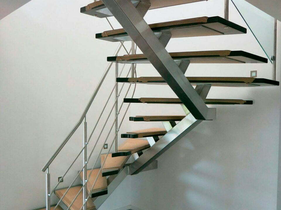Sethial escalier 6 escalier intérieur moderne en métal