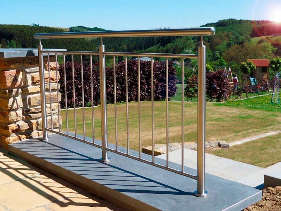 Sethial garde corps inox 5 garde corps en inox pour terrasse extérieure