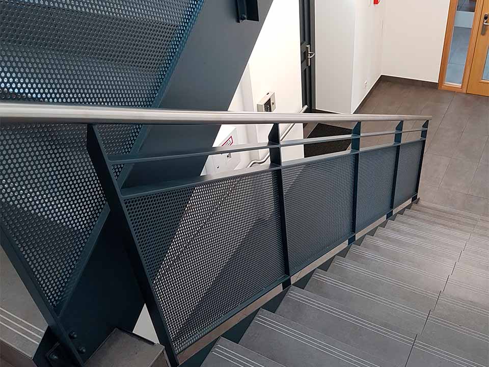 Sethial garde corps inox 8 garde corps en inox montée d'escalier