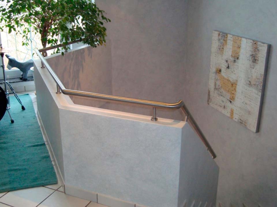 Sethial main courante 3 main courante en métal escalier maison